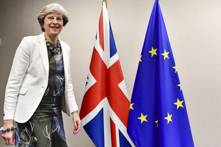 Briti peaminister Theresa May. Foto: Geert Vanden Wijngaert/AP/SCanpix