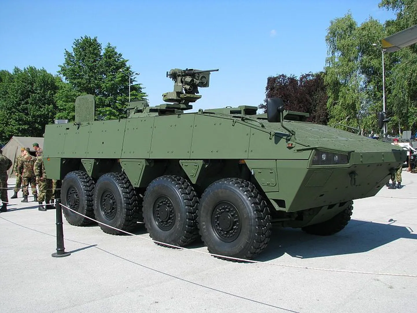 Horvaatia kaitseväes kasutusel olev Patria AMV.