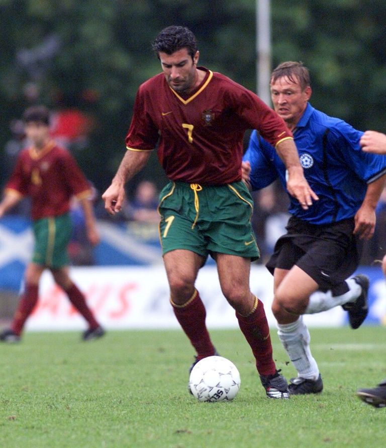 Luis Figo 2000. aastal Tallinnas