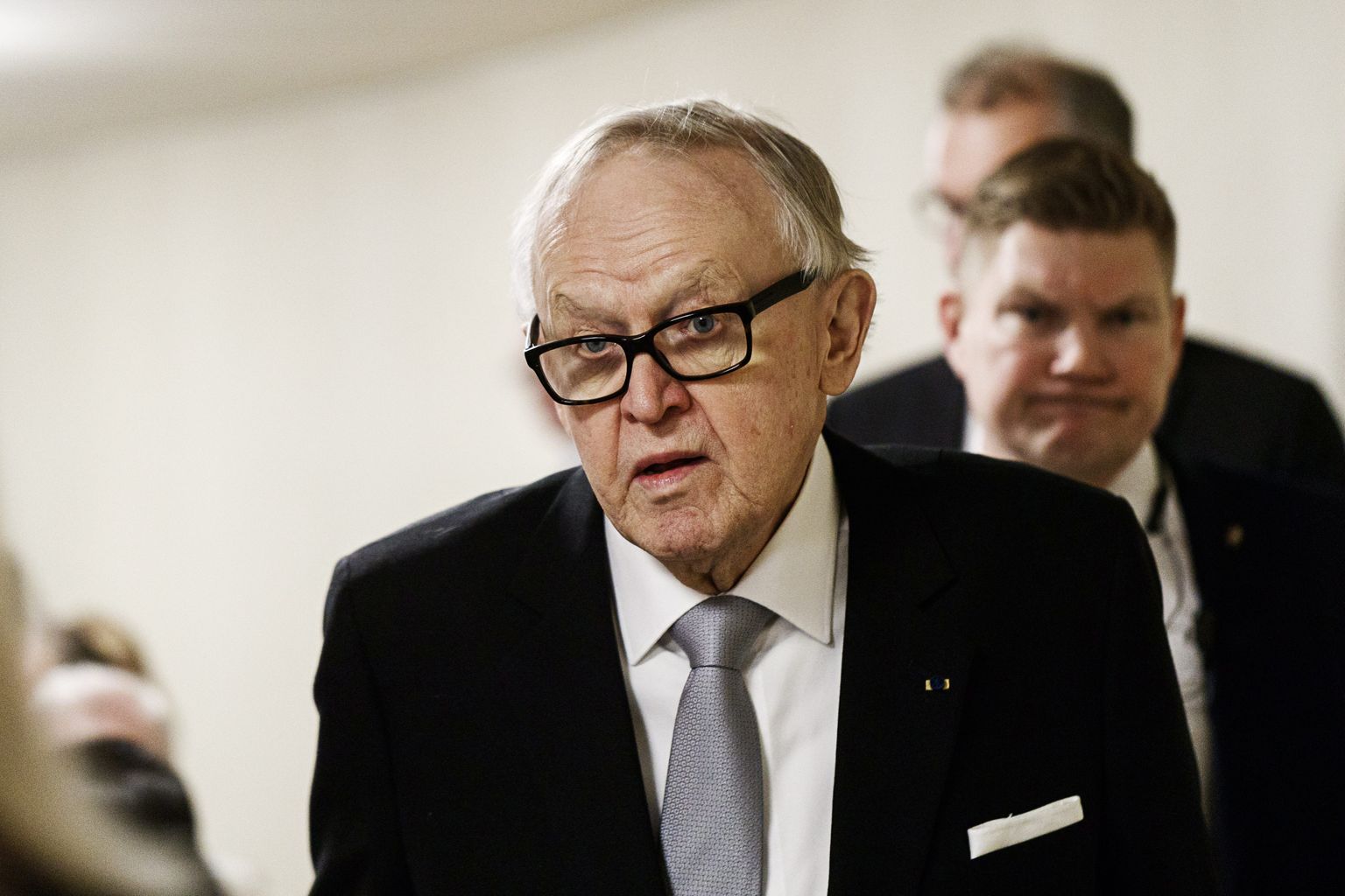 Soome endine president Martti Ahtisaari 2018. aastal.