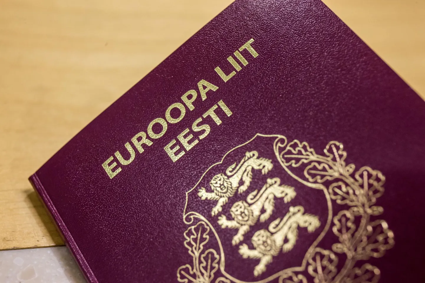 Эстонский паспорт. Иллюстративное фото.