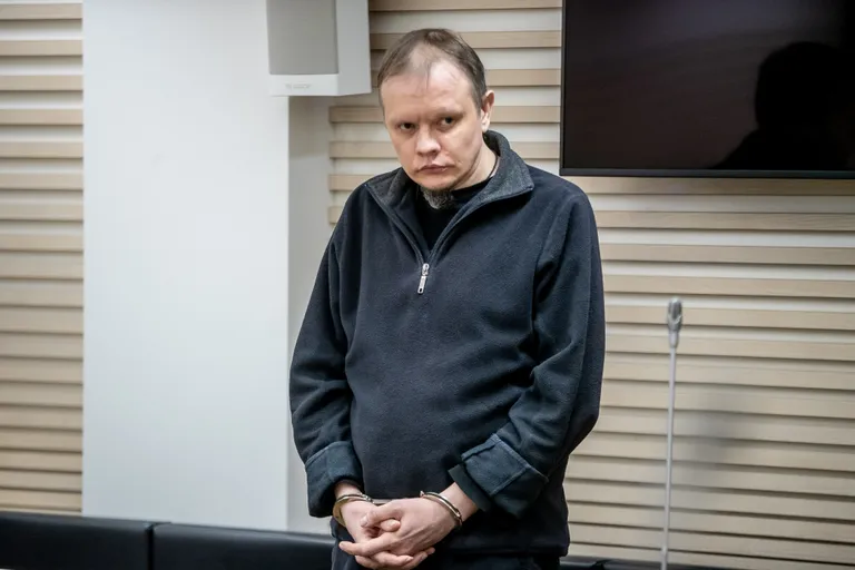 Игорь Лийва в зале суда. Ноябрь 2019 года.