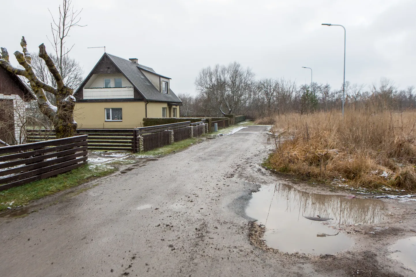Aia tänava lõpp.