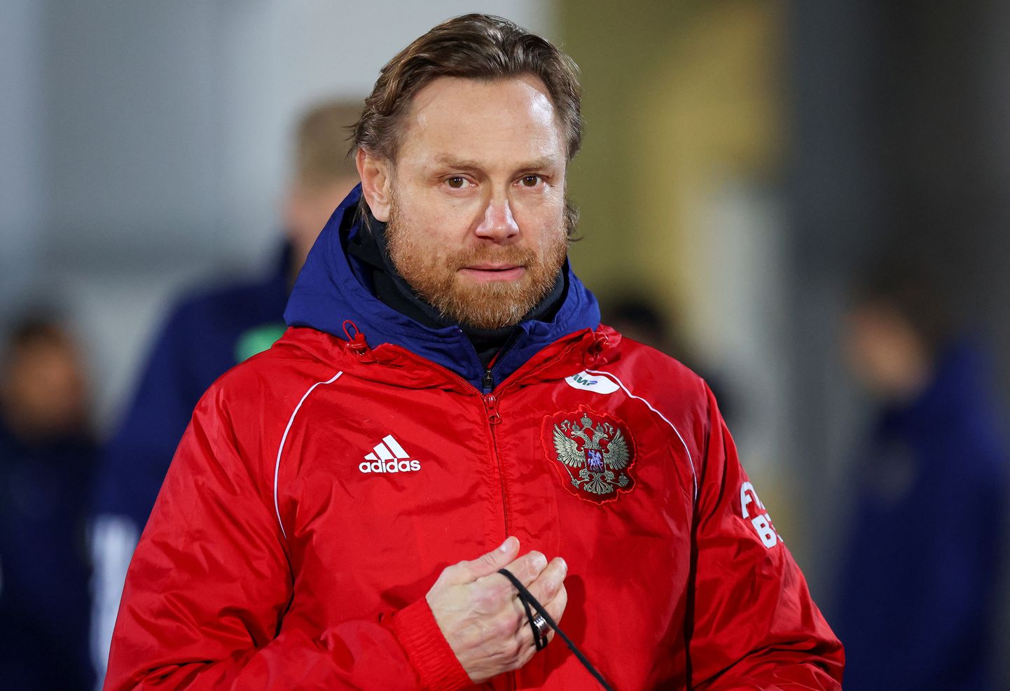 Venemaa jalgpallikoondise peatreener Valeri Karpin.