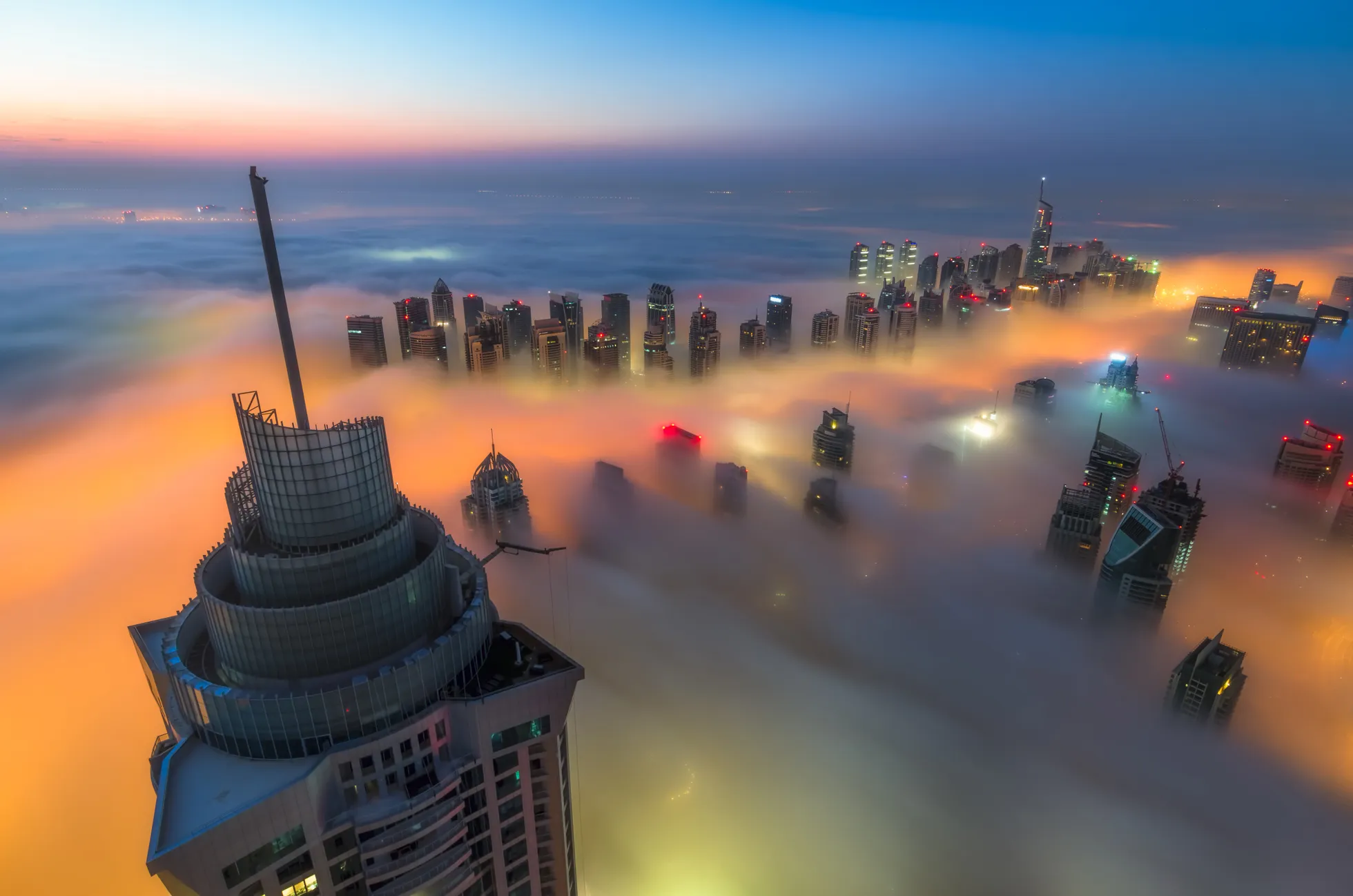 Uttu mattunud Dubai.