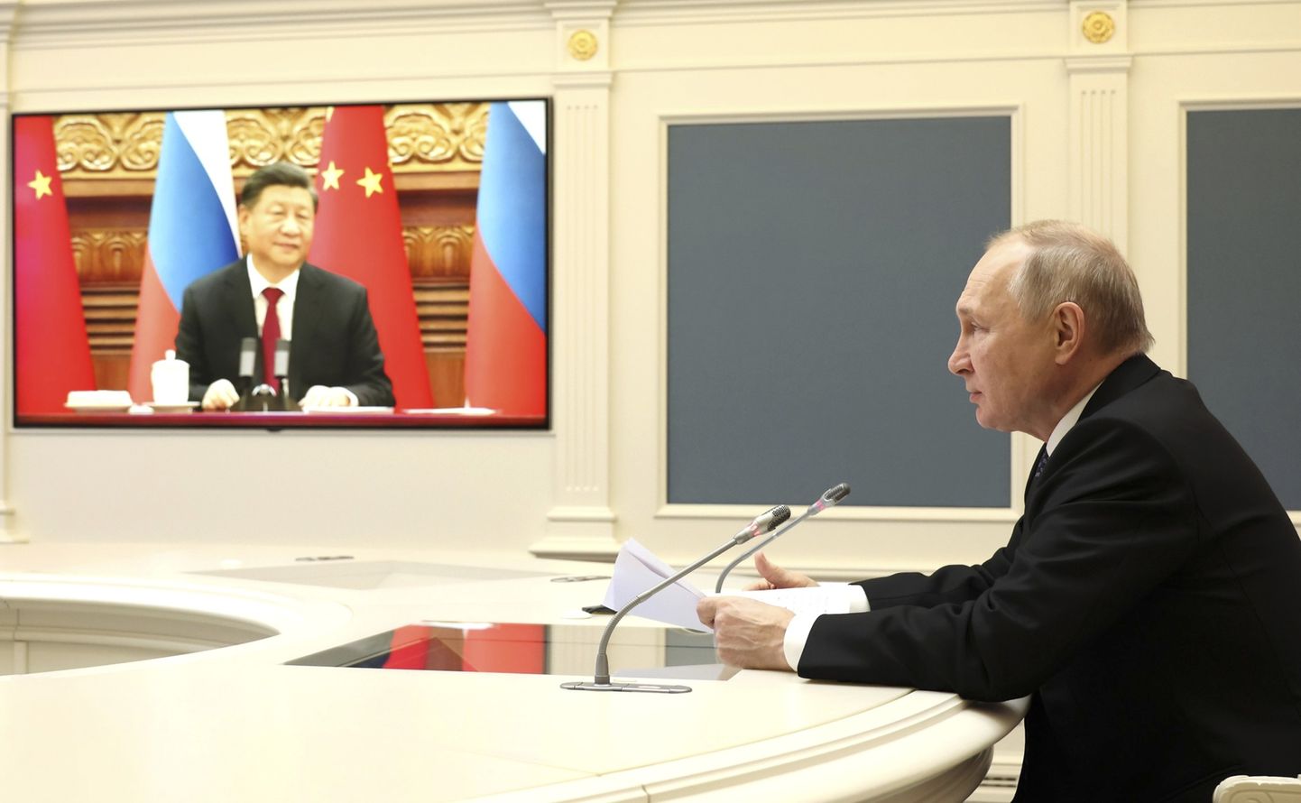 Möödunud aasta lõpus toimunud Venemaa presidendi Vladimir Putini videokohtumine Hiina kolleegi Xi Jinpingiga