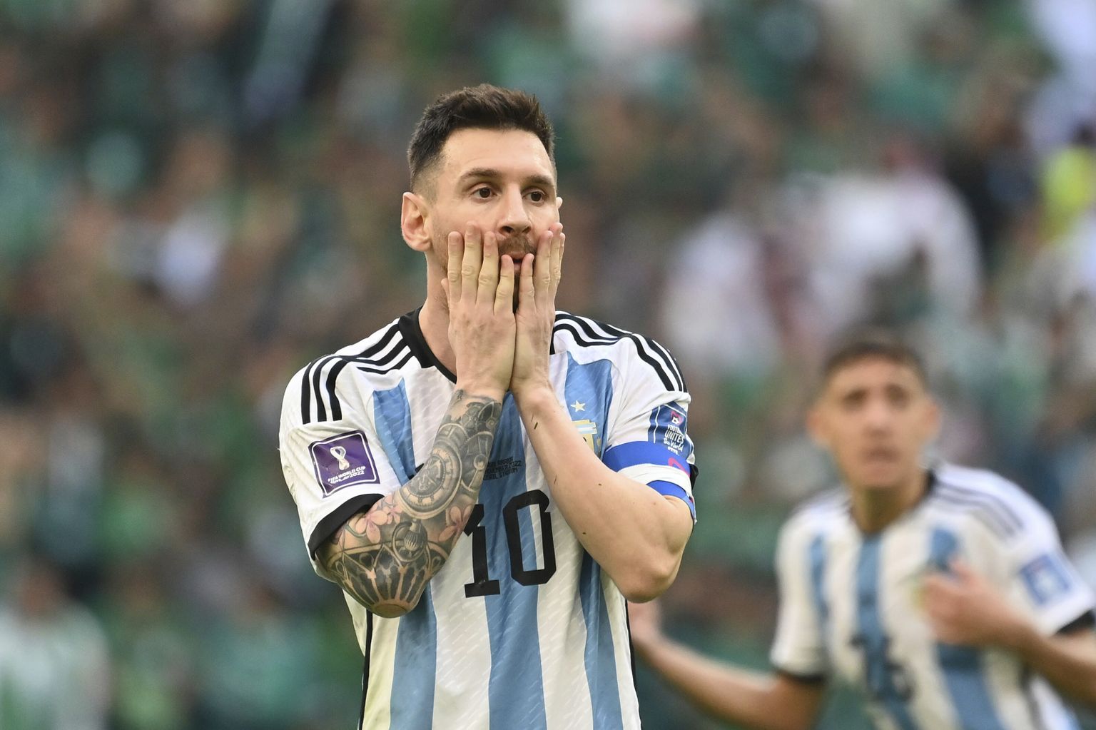 Argentīnas futbolists Lionels Mesi.