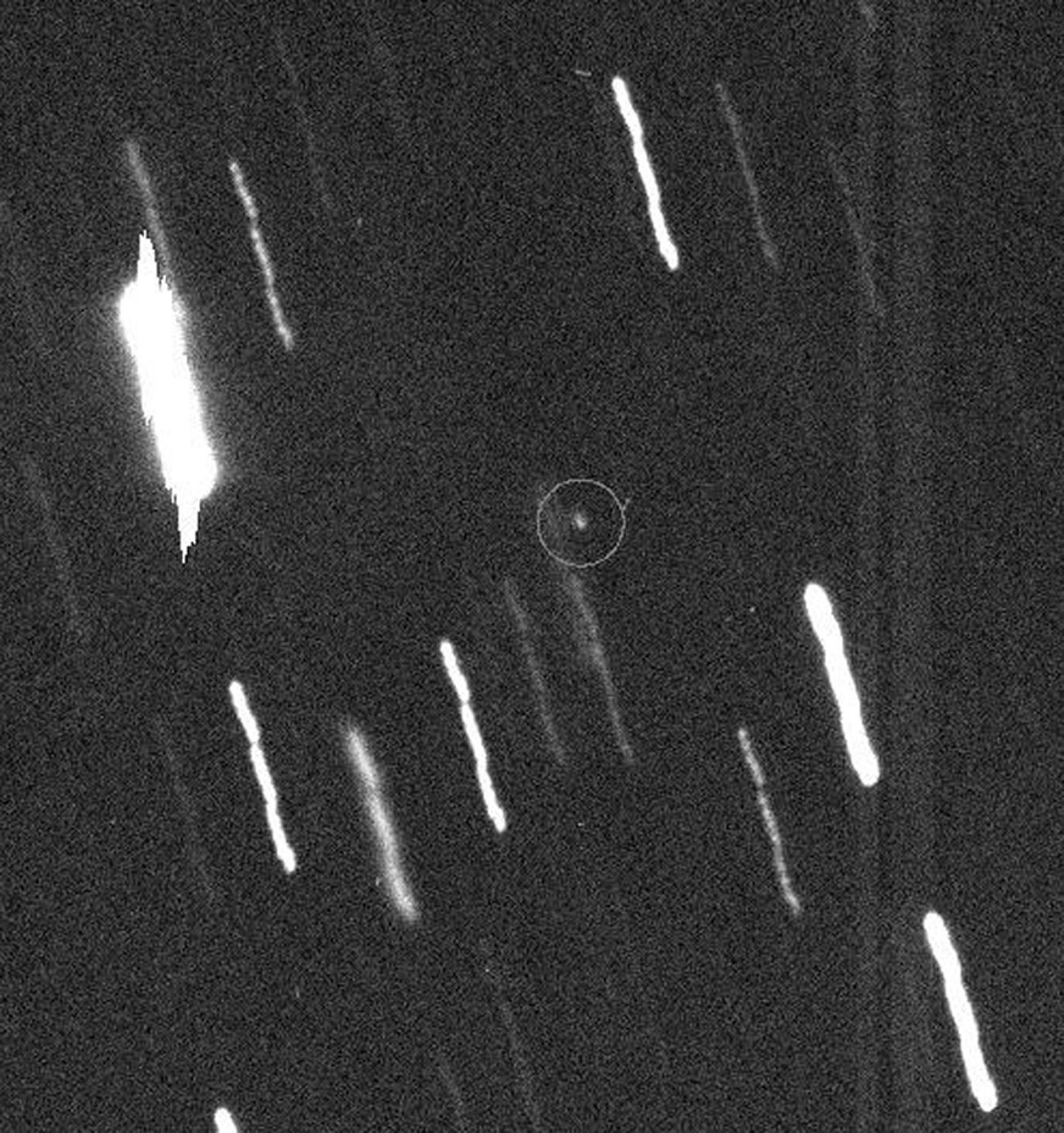 NASA foto Apophise asteroidist.