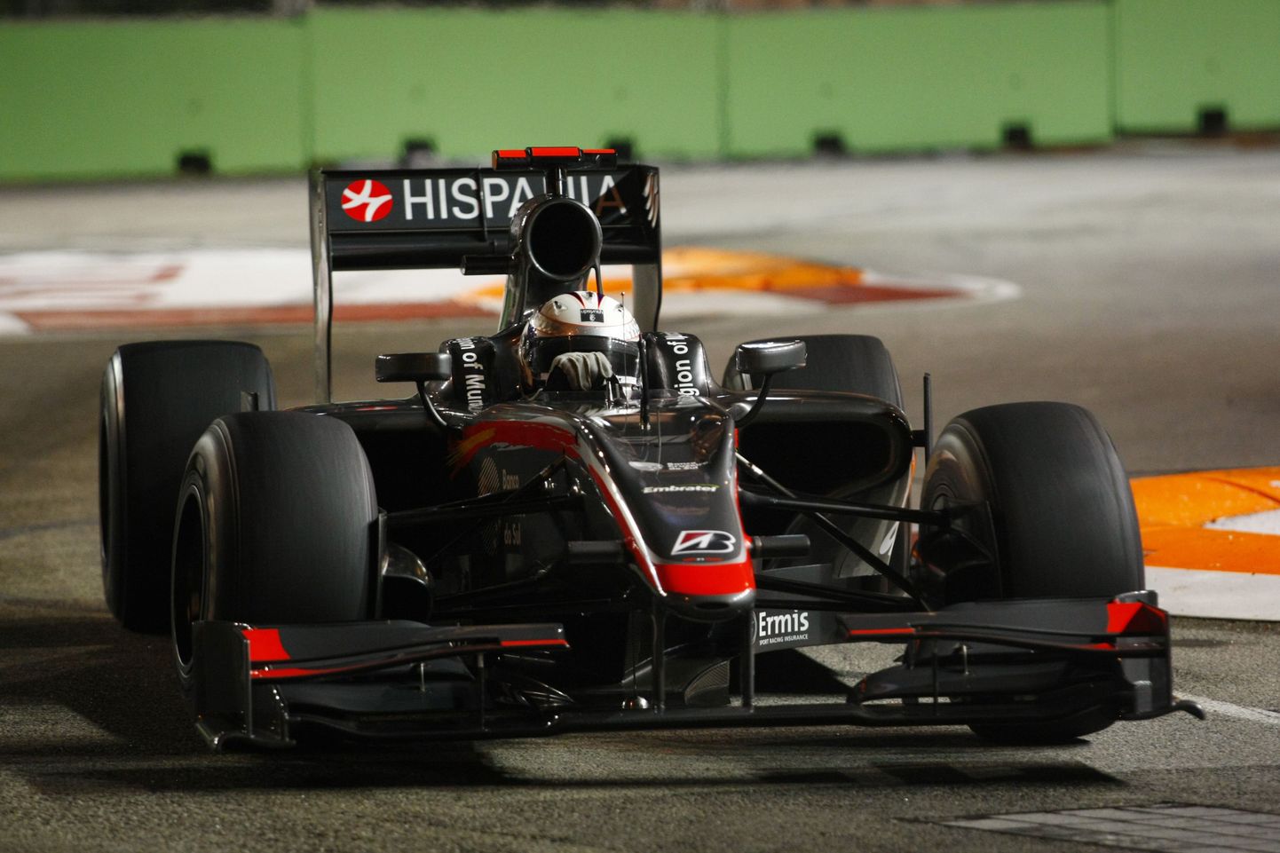 Christian Klien HRT roolis Singapuri etapil.