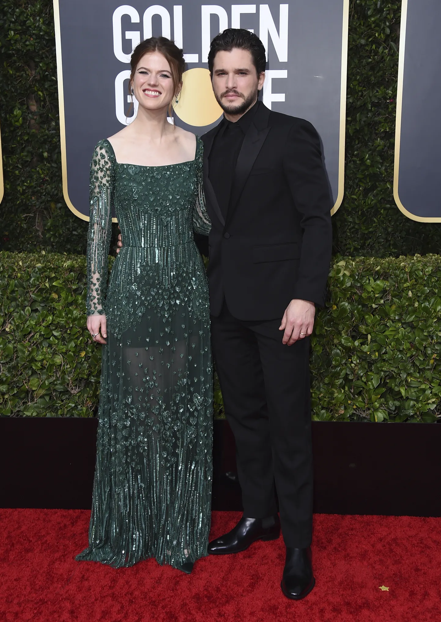 Rose Leslie ja Kit Harington.