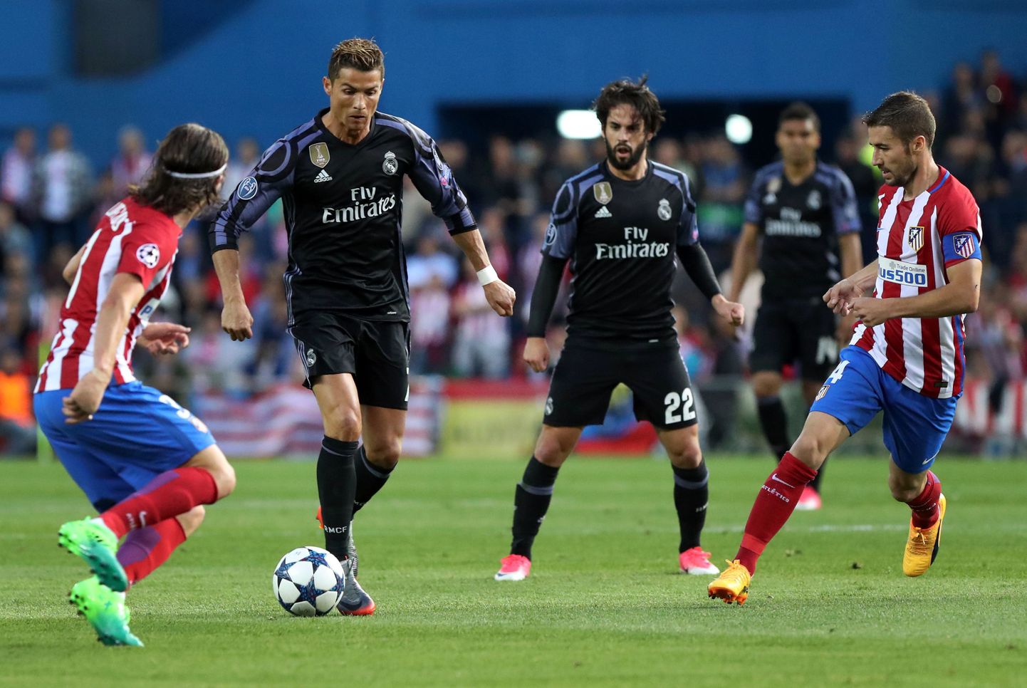 Isco (paremal) pidi kaua pealt vaatama, kuidas teised Reali tähed, näiteks Cristiano Ronaldo, väljakul säravad. Nüüd on tema kord