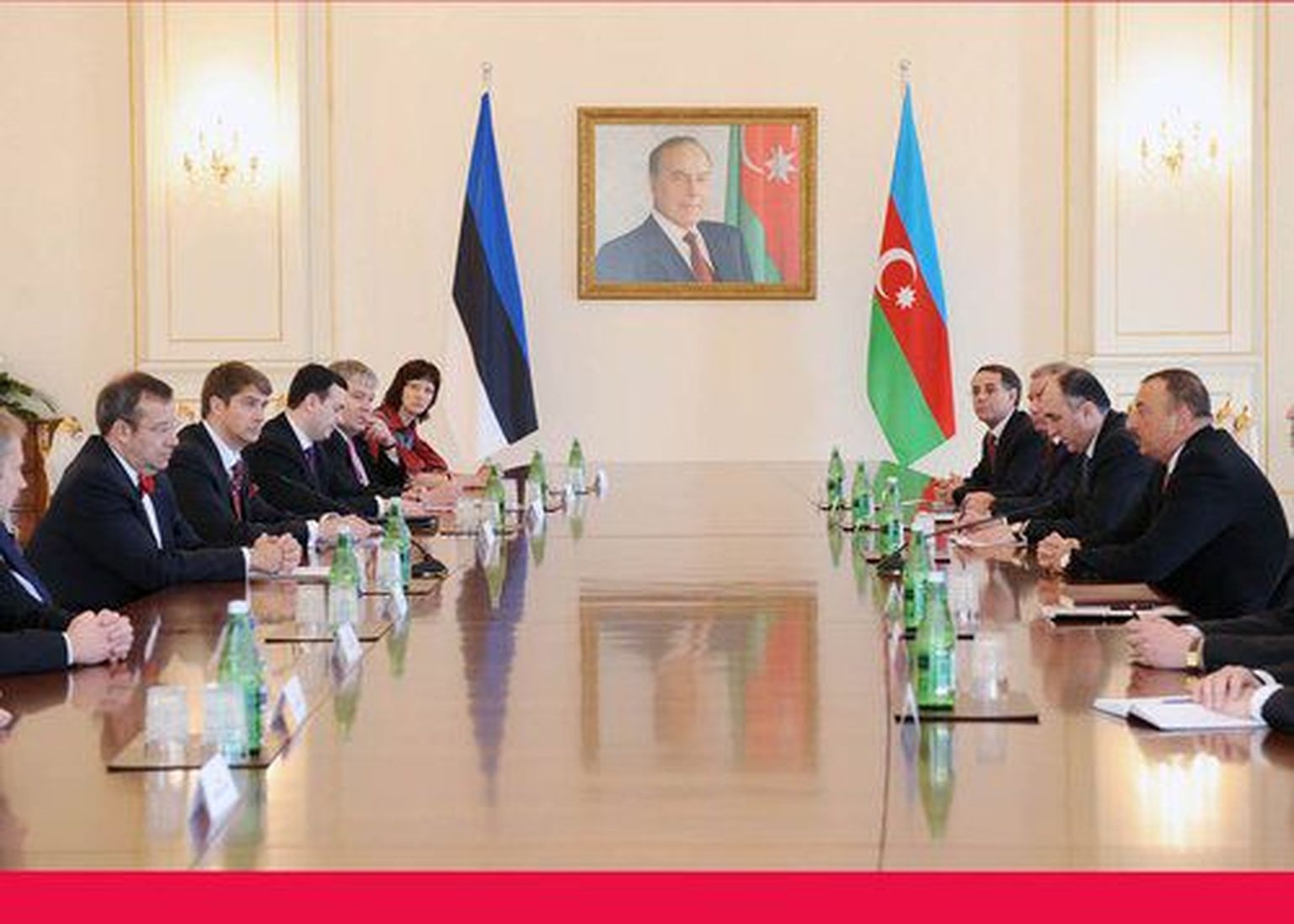 President Toomas Hendrik Ilves töövisiidil Aserbaidžaanis.