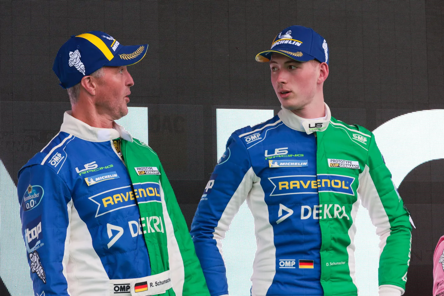 Ralf ja David Schumacher.