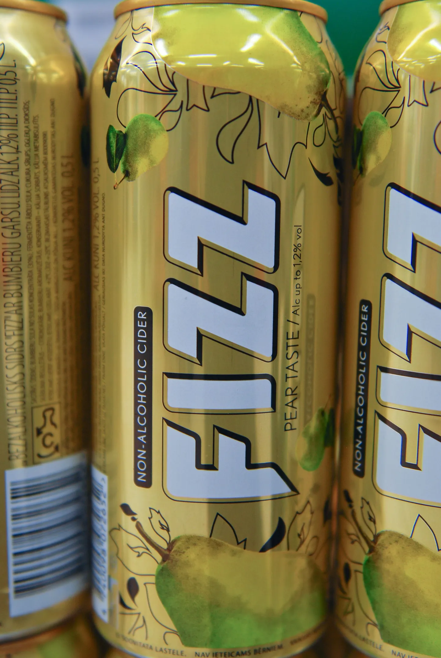Alkoholi vaba Fizz siider sisaldab kanget kraami 1,2 protsenti.