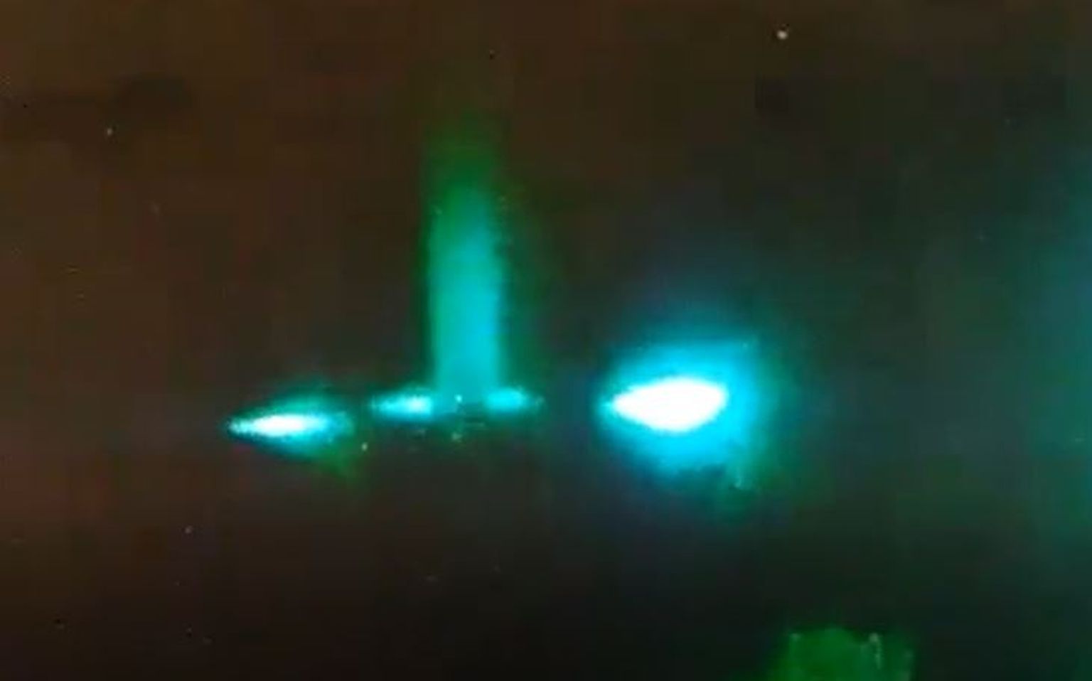 2018. aastal Californias ilmunud oletatav UFO.
