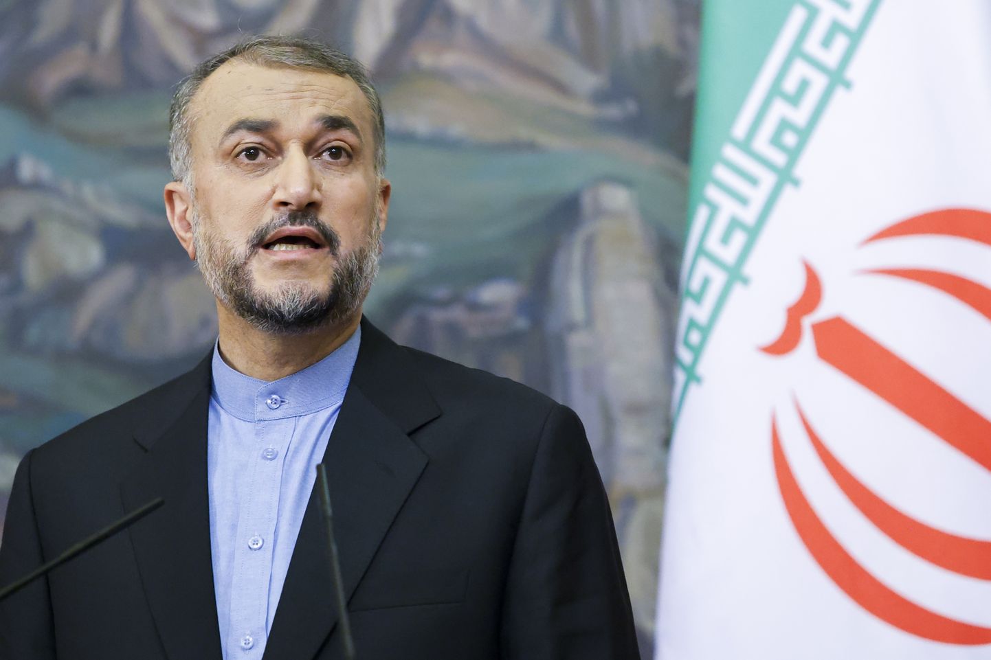 Iraani välisminister Hossein Amir-Abdollahian.
