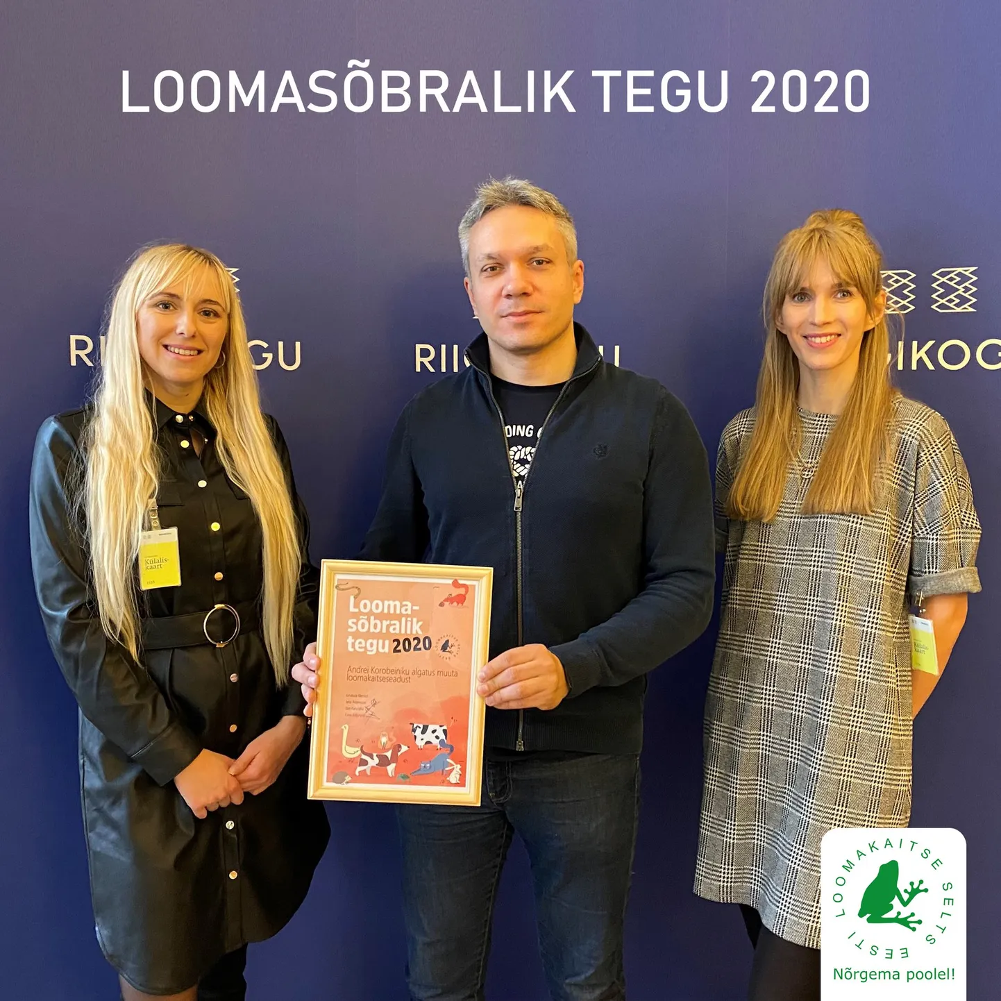 Aasta loomasõbralik tegu on algatus muuta loomakaitseseadus.