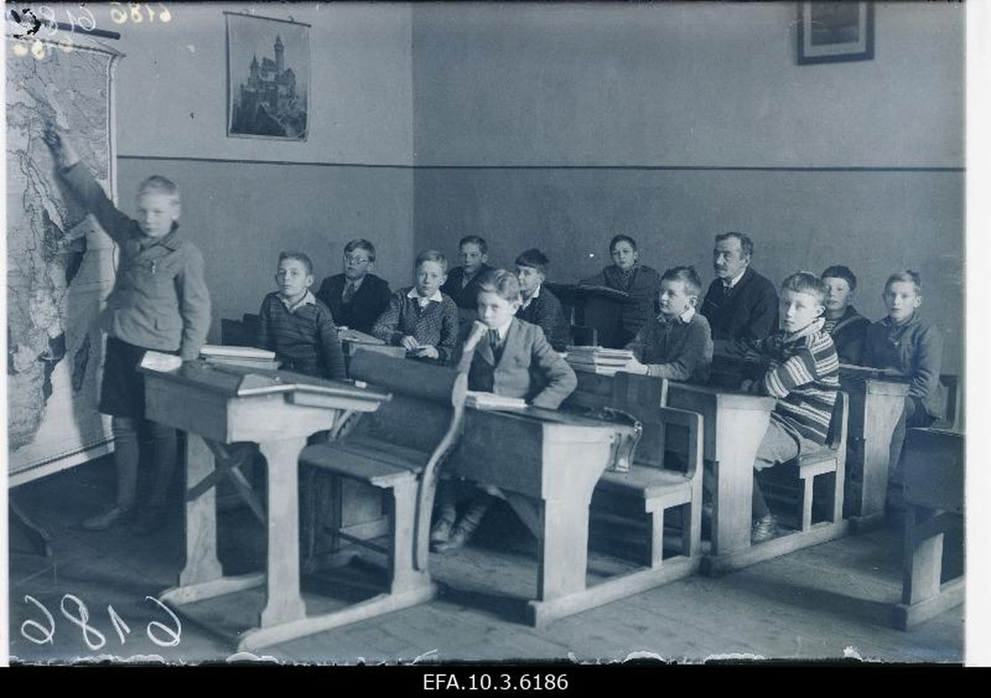 Tallinna saksa eraalgkooli õpilased tunnis. Foto on illustratiivne.
