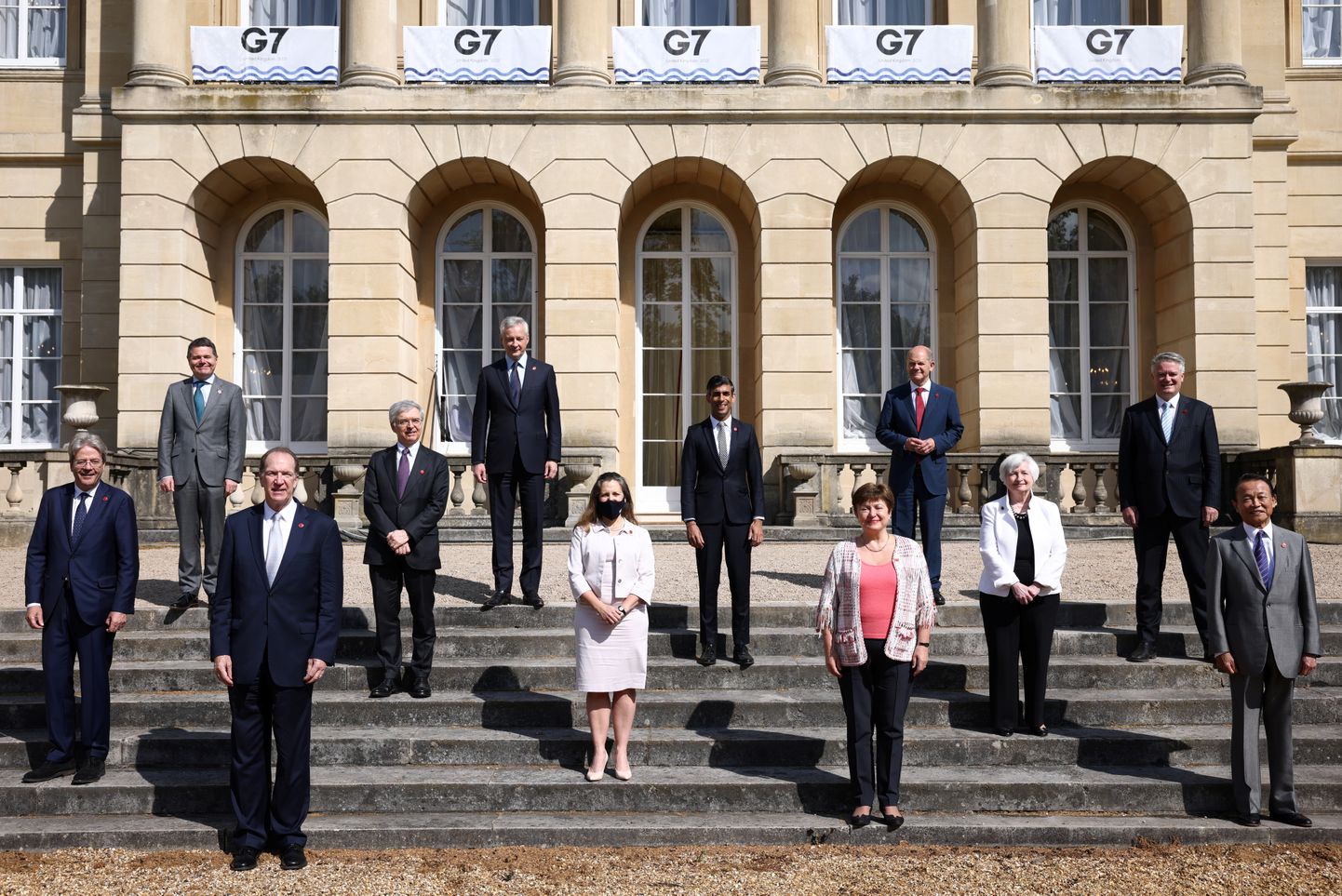 G7 finanšu ministri Londonā