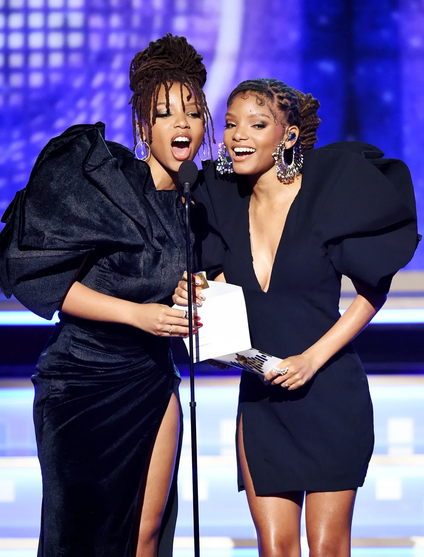 Chloe Bailey ja Halle Bailey (Chloe x Halle) Grammydel 2019