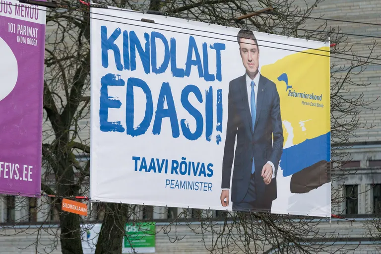 Reformierakonna valimisreklaam.
