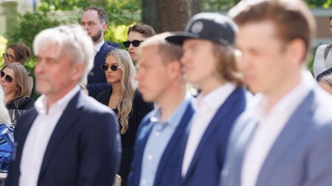 Президент Карис благодарит выступавших на Олимпиаде в Милане Кортина спортсменов в Кадриорге
