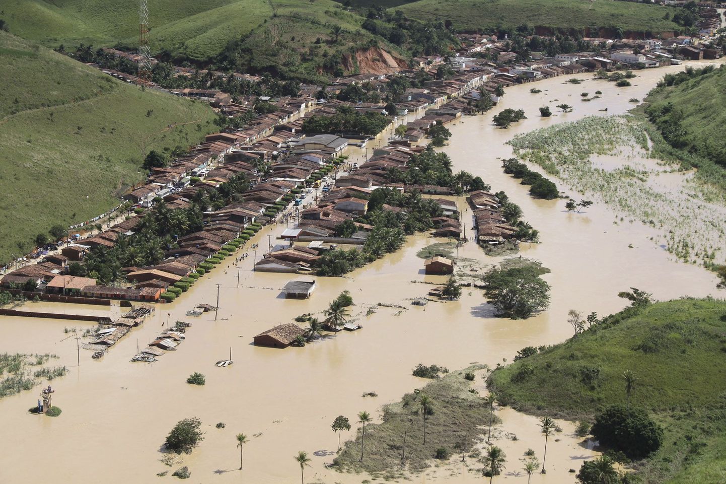 Üleujutus Brasiilias Alagoase osariigis