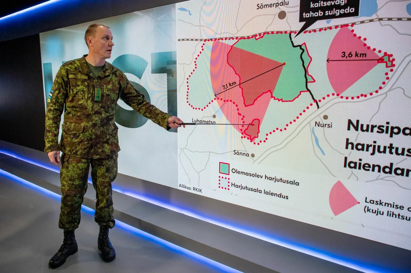 Kindralmajor Veiko-Vello Palm on pidanud tunnistama, et kaitseväe algne taotlus Nursipalu harjutusvälja laiendamiseks jäi kaitseminister Hanno Pevkuri otsusel poolenisti rahuldamata.