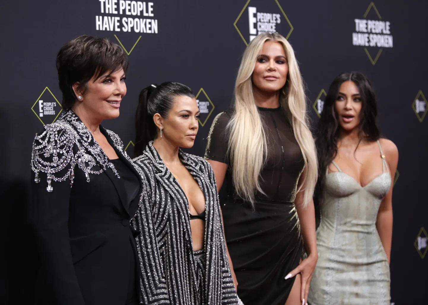 Kris Jenner, Kourtney Kardashian, Khloe Kardashian ja Kim Kardashian