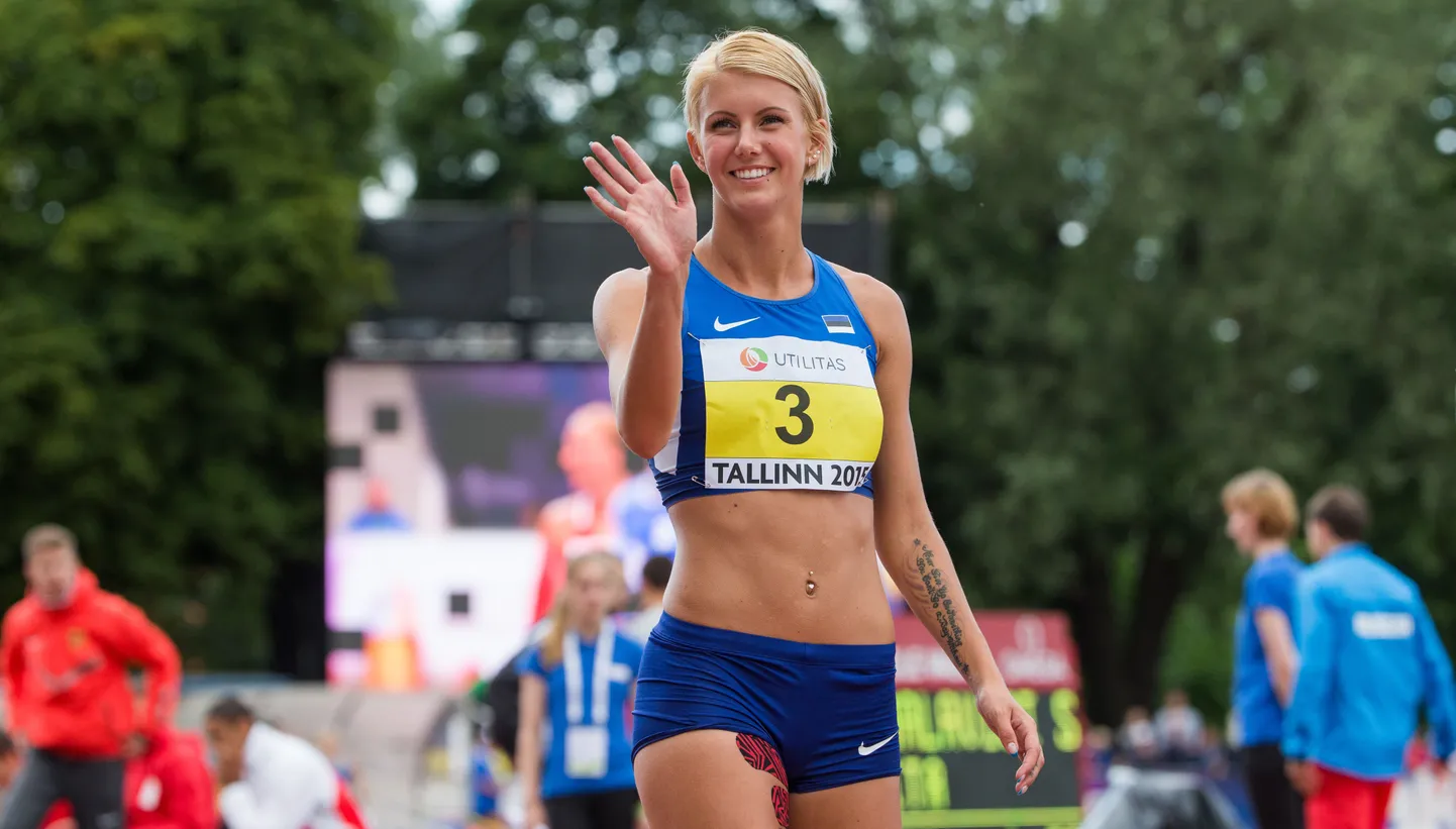 Grete Šadeikole rekordi toonud võistluspäev kodupubliku ees.