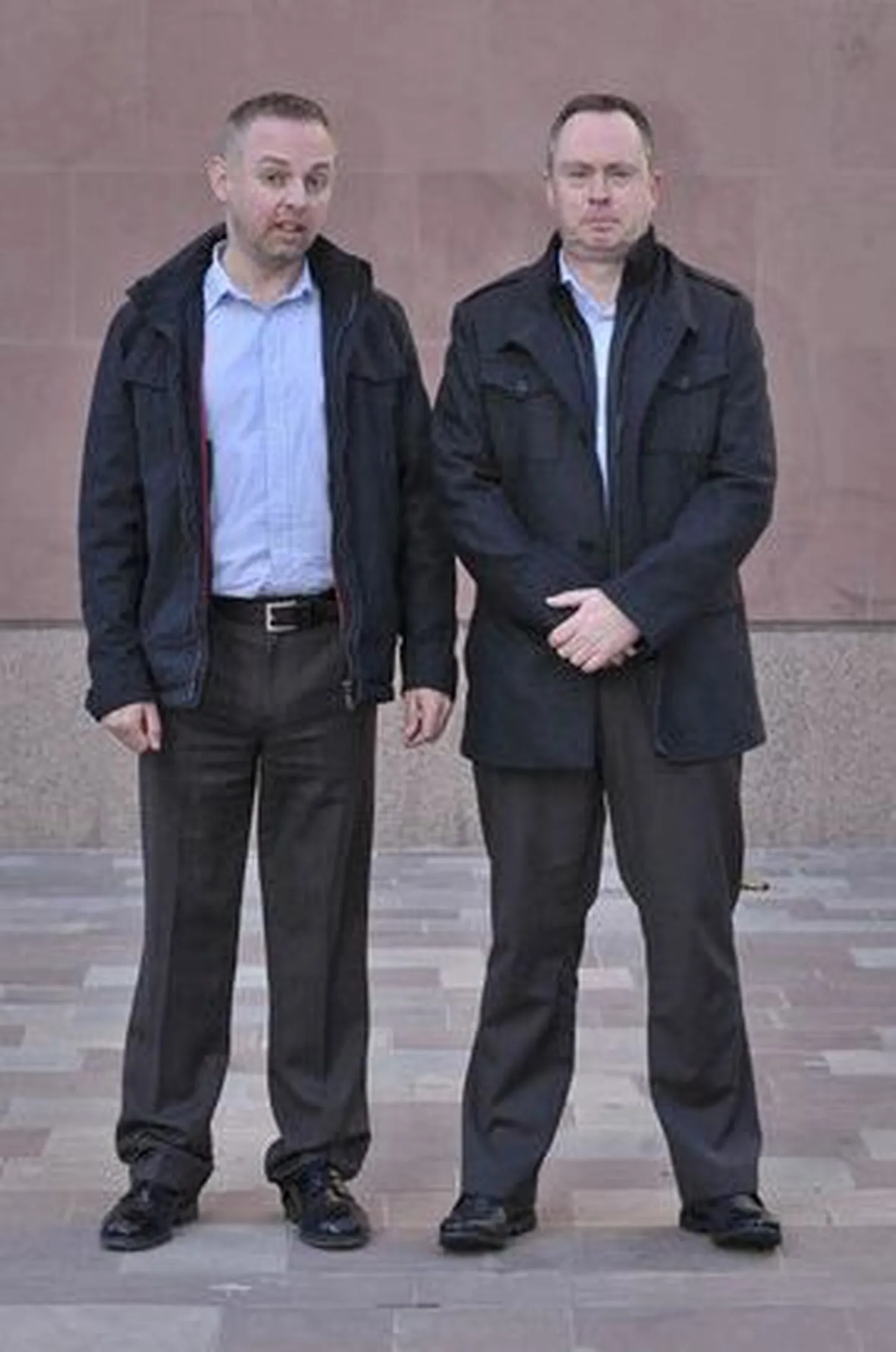 Steven Preddy (vasakul) ja Martyn Hall