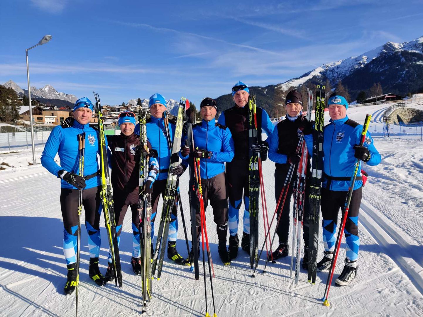 Laskesuusaklubi Kagu Biathloni sportlased Austrias Seefeldis.