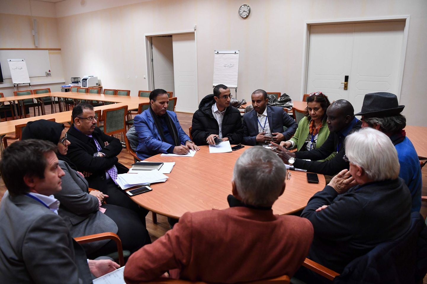 Jeemeni rahukõneluste töögrupi kohtumisel Rootsis.
