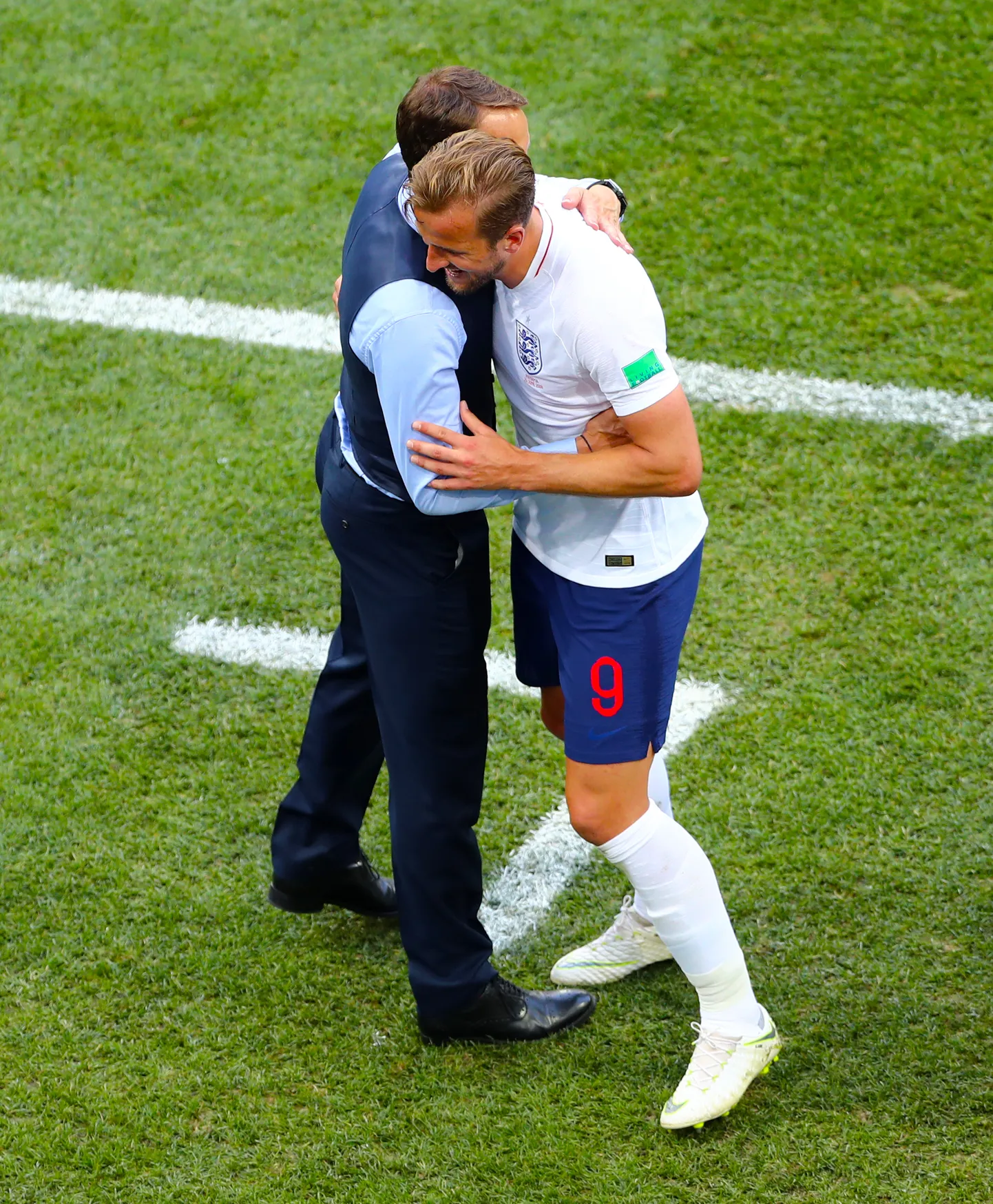 Harry Kane (paremal) ja Gareth Southgate - inglaste edu kaks olulisimat lüli.