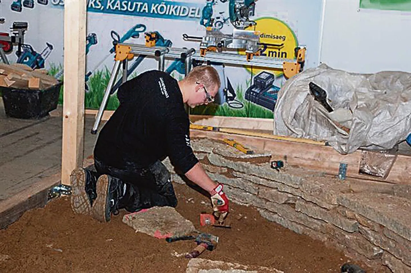 Eesti kutseõppurite esindajana valmistub maastikuehitaja Oliver Haav üleilmseks võistluseks.