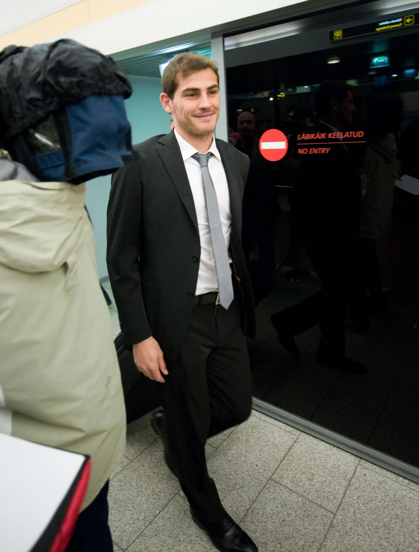 Real Madridi väravavaht Iker Casillas, kes on Hispaania koondise kapten.