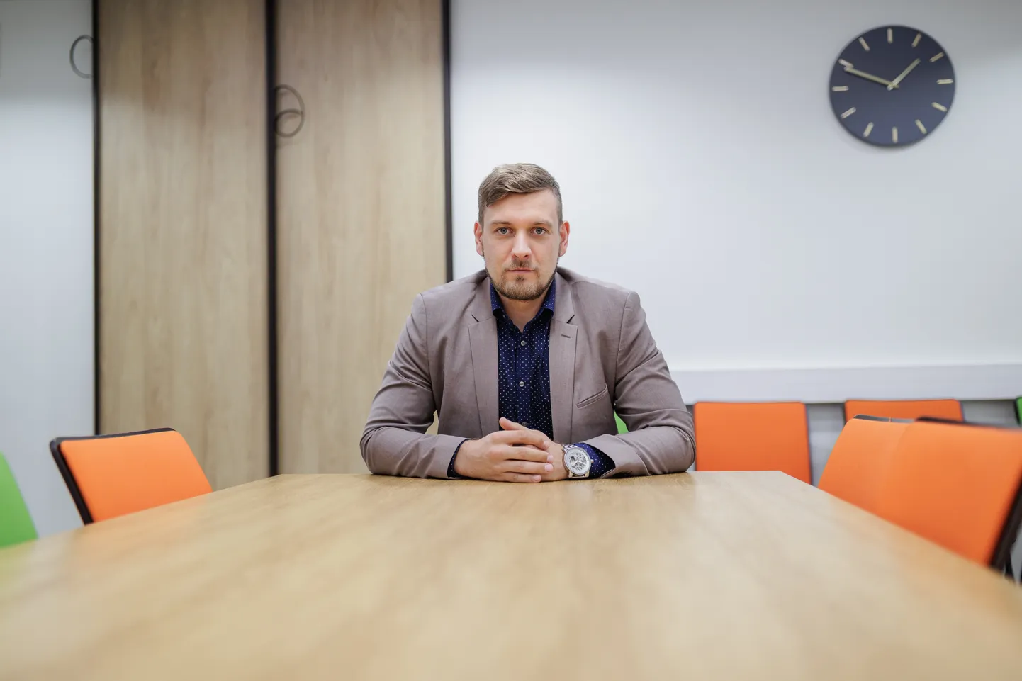 Ingar Dubolazov, eestikeelsele õppele ülemineku juht.