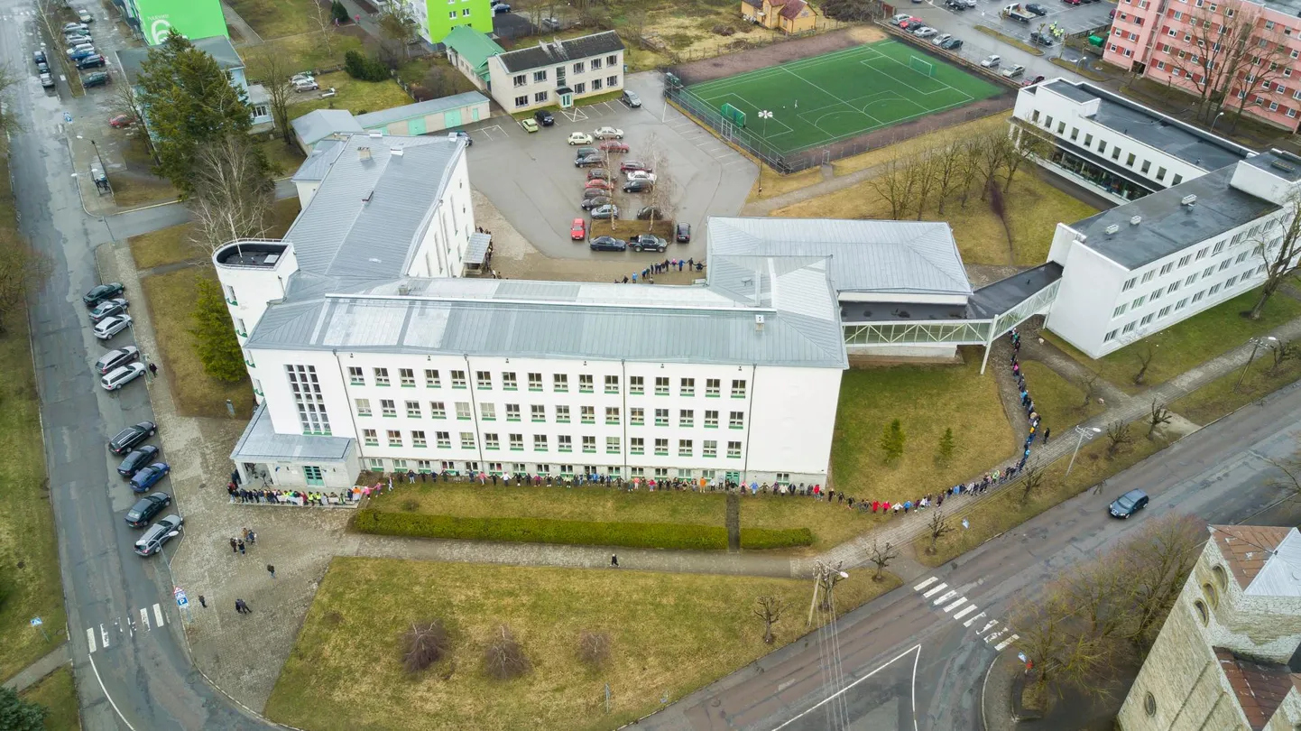 Rakvere gümnaasiumi lähistel muutub riigigümnaasiumi ehitusega ka tänavavõrk.
