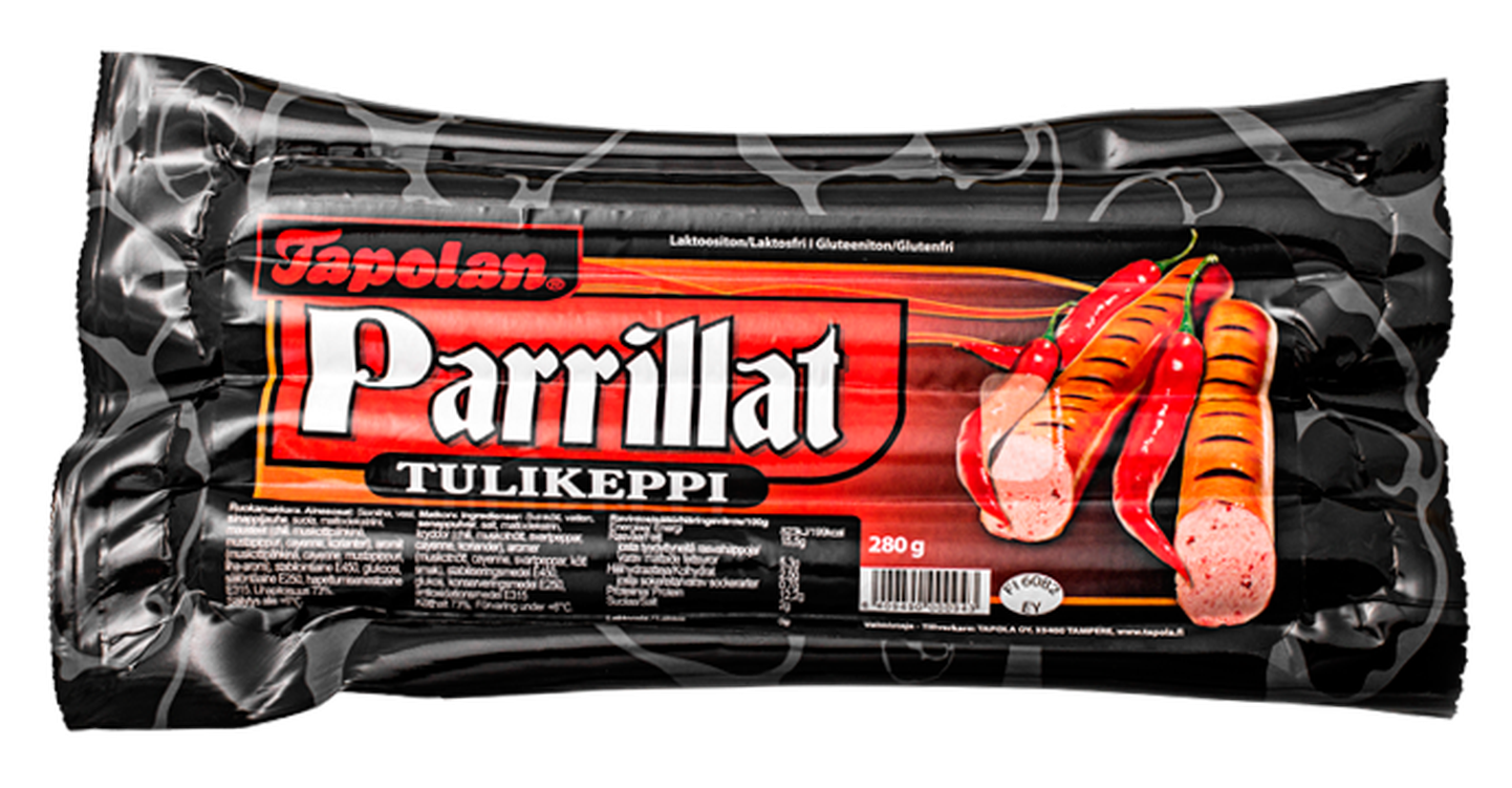 Tapola kutsub partii vürtsikaid grillvorste, mille säilivuskuupäevaks on pakendil mainitud 12. august 2015.