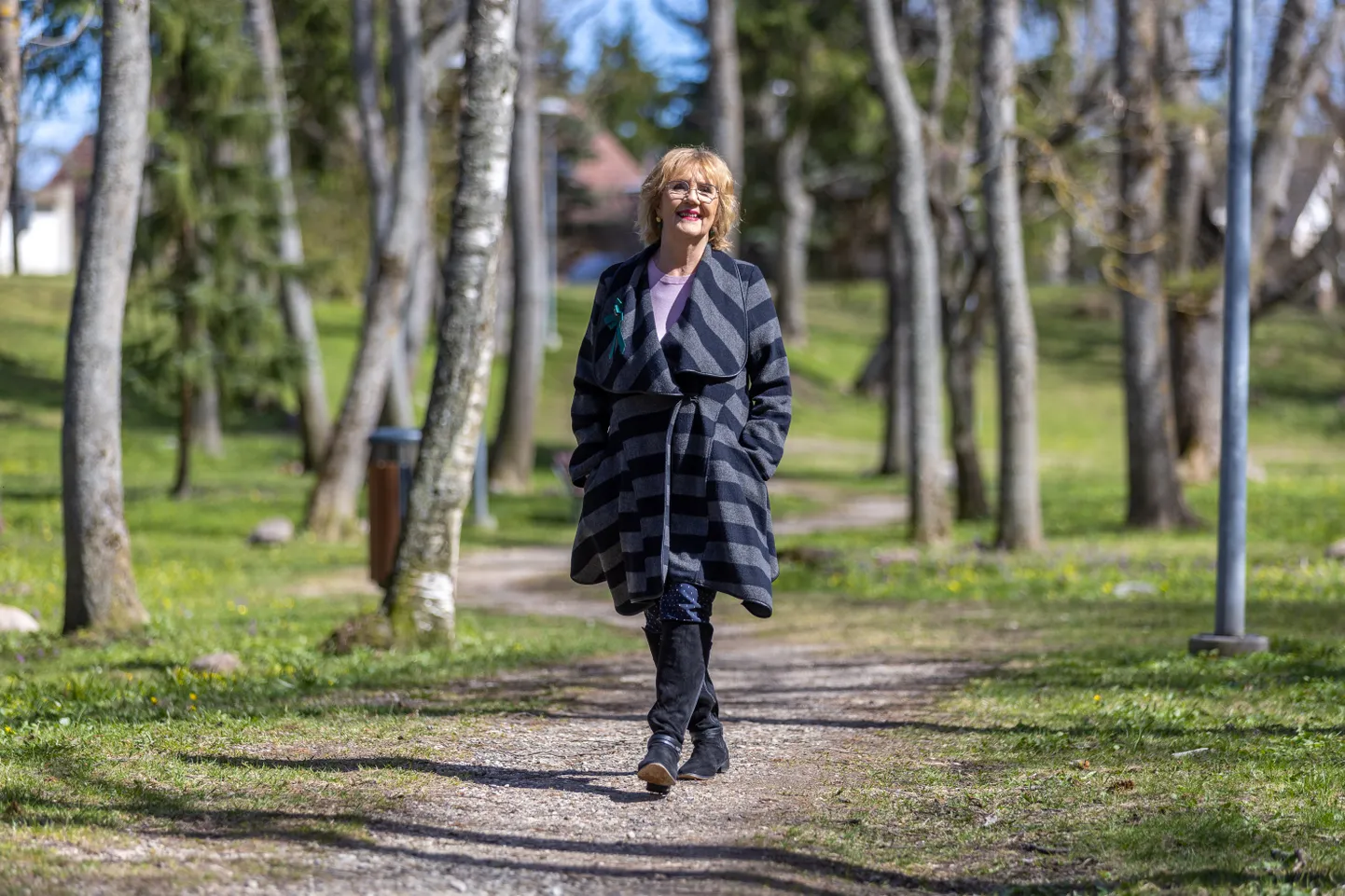 Kõndimise fänn Reet Linna kavatseb aasta lõpetada mitme miljoni sammuga!
