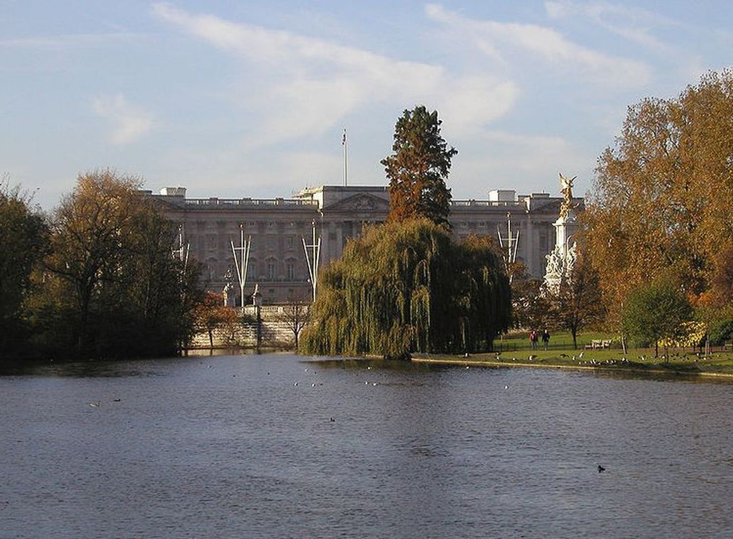 St. Jamesi park ja Buckinghami palee