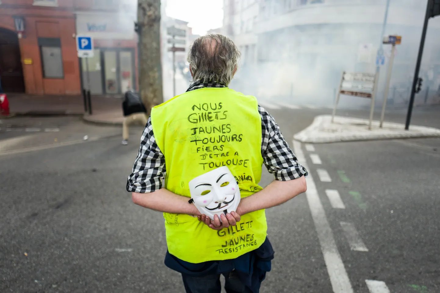 "Dzelteno vestu" protesti Francijā