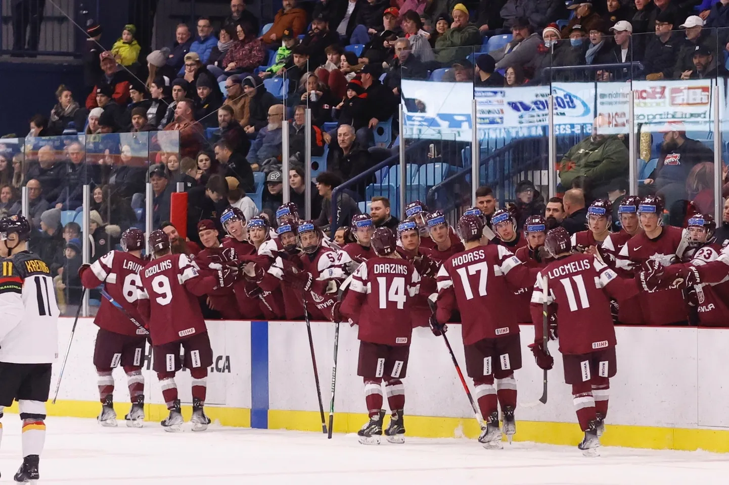 Latvijas U-20 izlases hokejisti