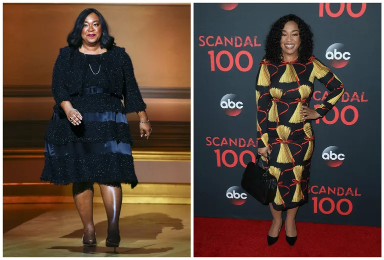 Shonda Rhimes 2014 ja 2017 / Scanpix