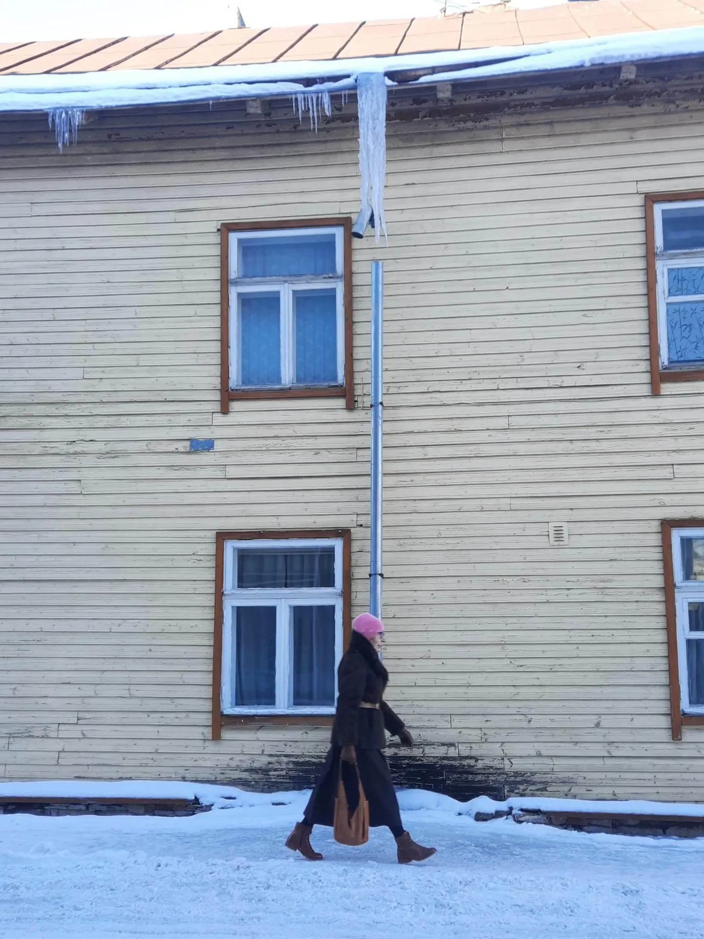 Jääpurikad Rakveres.
