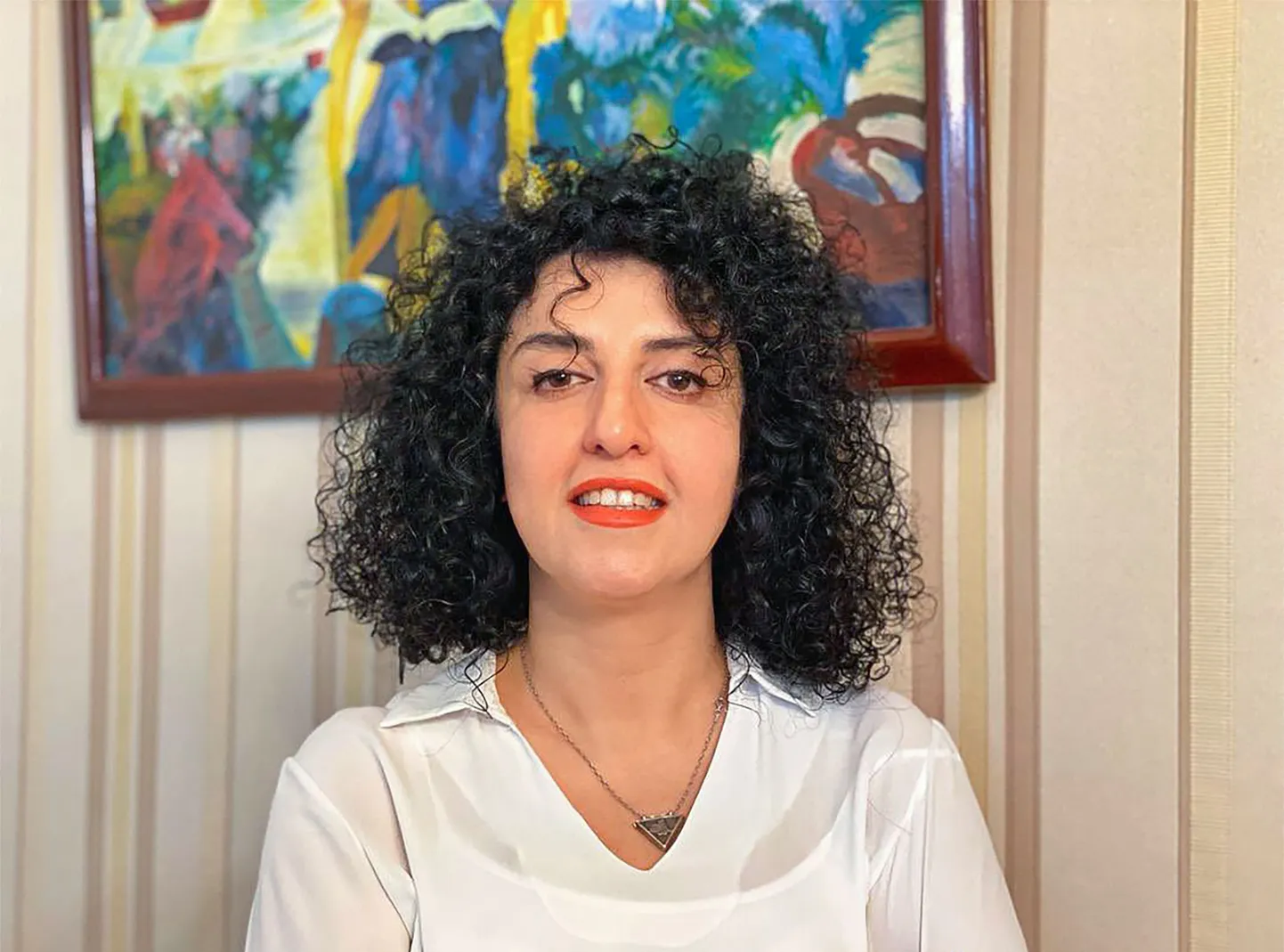 Narges Mohammadi.