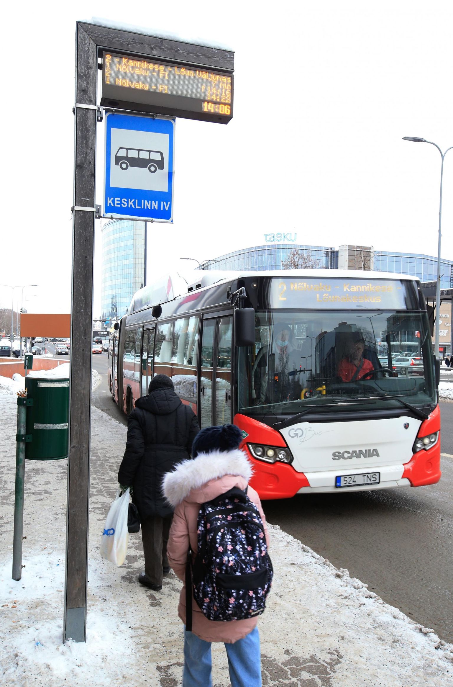 Annelinna ja Veeriku vaheline linnaliin 2 on üks tihedaima graafikuga marsruute Tartus, kuid eilse rikke tõttu jäi osa busside väljumisi ära.