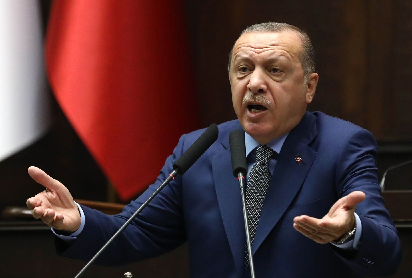 Türgi president Recep Tayyip Erdoğan on inflatsiooniga hädas.