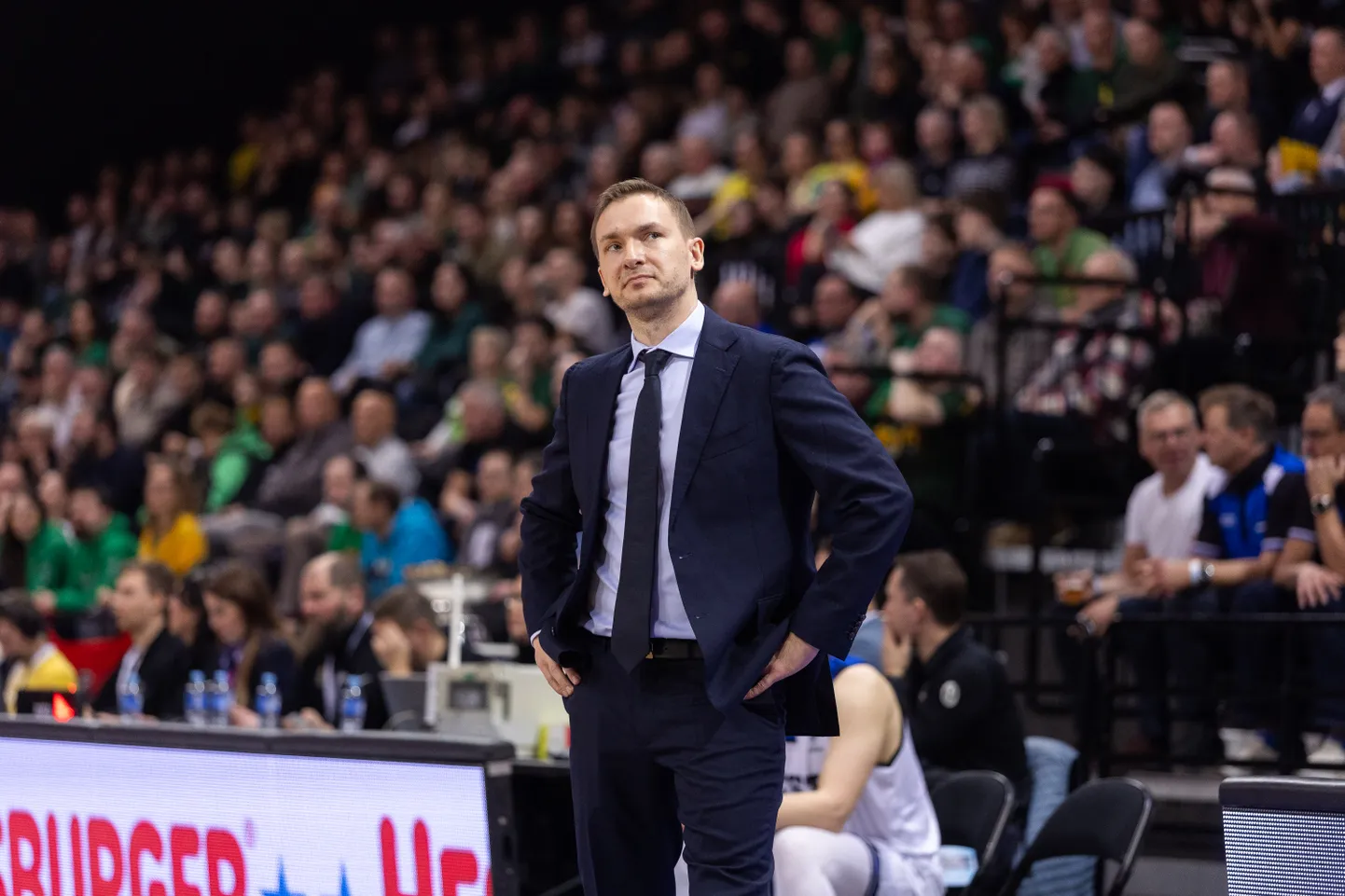 Eesti korvpallimeeskonna peatreener Heiko Rannula.