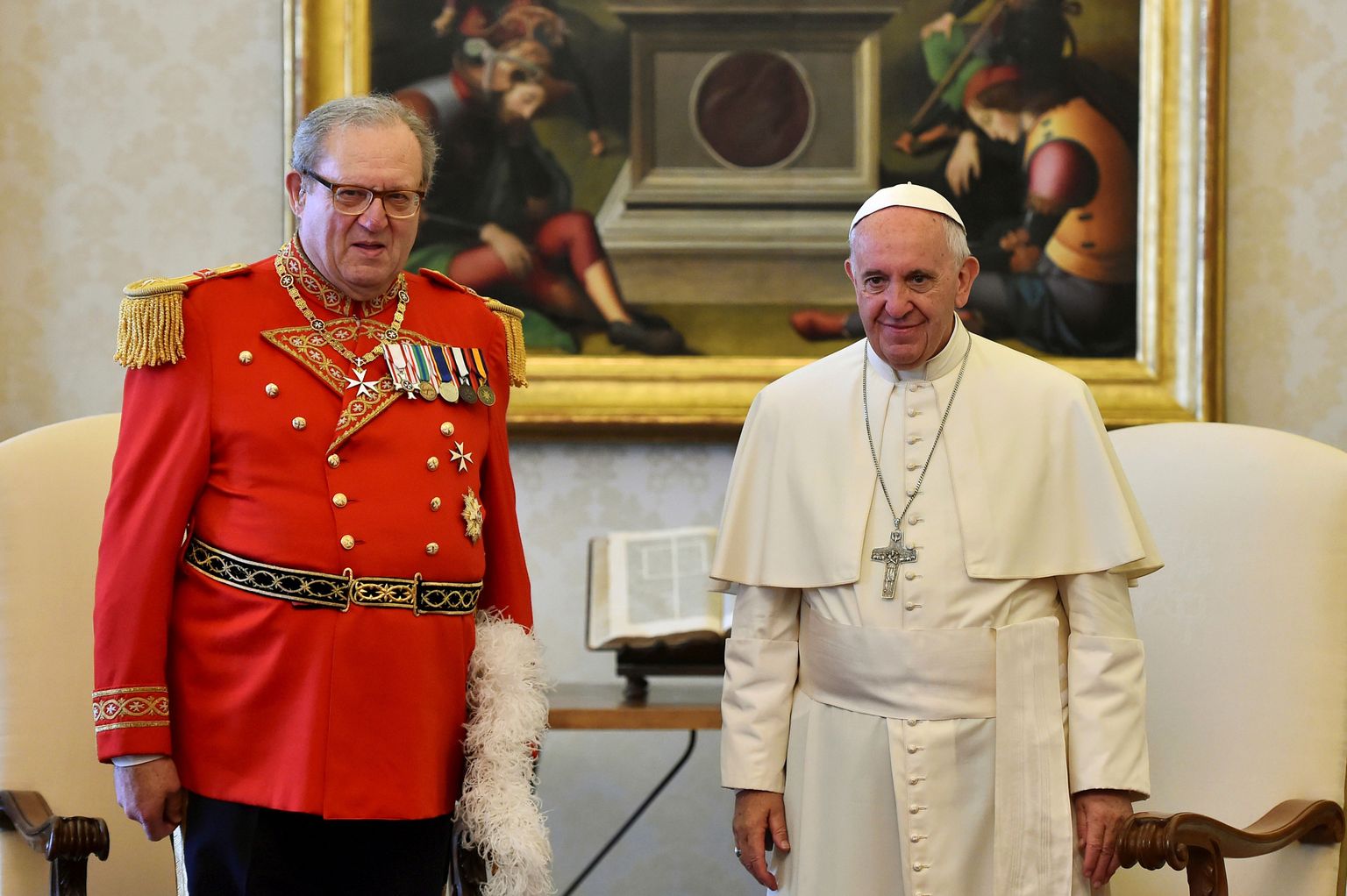 Robert Matthew Festing ja paavst Franciscus